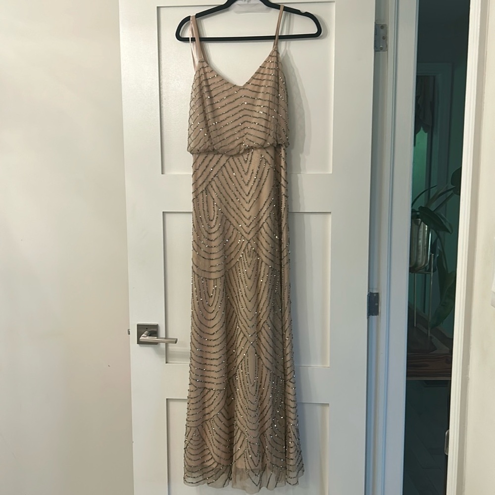 Adrianna Papell Bridesmaid dress Sz. 2 fits size 4 though.